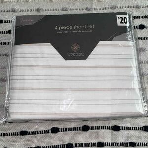 White 4-Piece Sheet Set